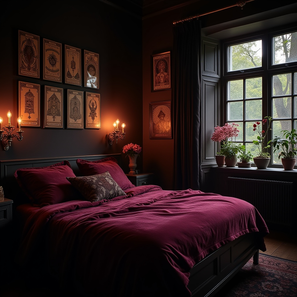 witchy boho bedroom 5