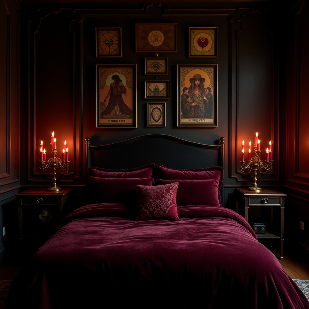 witchy boho bedroom 6